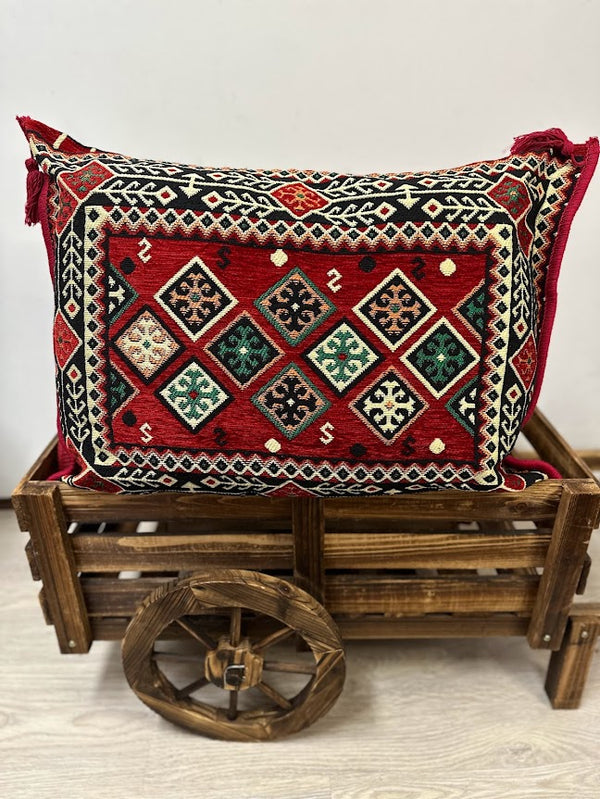 Pillow Cushion 50x60 Red Authentic