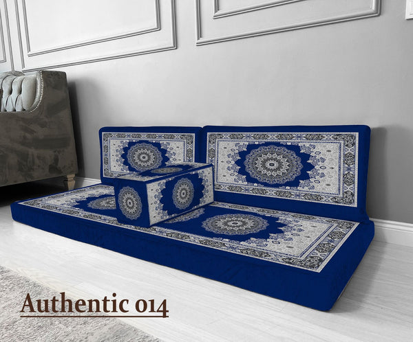 Arabian Majlis, Divan Set (Floor Cushions) Blue Star Heritage Elegance Majlis