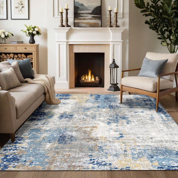 Blue Sandstorm Rug