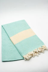 Turkish Cotton Towel - Light Turquoise