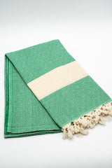 Turkish Cotton Towel- Green