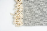 Turkish Cotton Towel- Grey