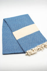 Turkish Cotton Towel- Navy