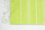 Turkish Cotton Towel - Neon Green Sultan Series