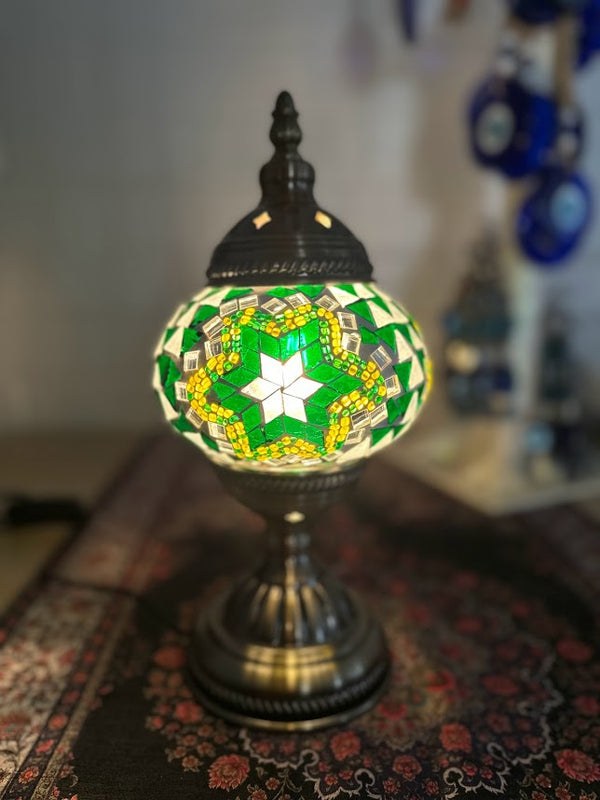 Table Lamps - Green Star