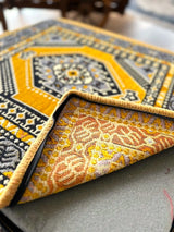 Ottoman Floor Cushion 60x60 Yellow Palace