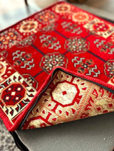 Ottoman Floor Cushion 60x60  Red Elegance