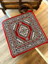 Ottoman Floor Cushion 60x60 Red Palace