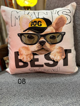 Dog Printed Cushion Covers 17'x17'