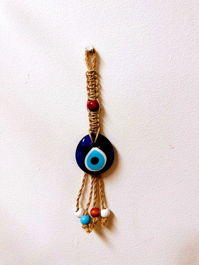 Evil Eye Hanging 6 Cm Pink Bead