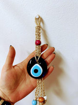 Evil Eye Hanging 6 Cm Pink Bead