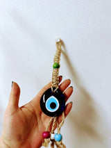 Evil Eye Hanging 6 Cm Green Bead