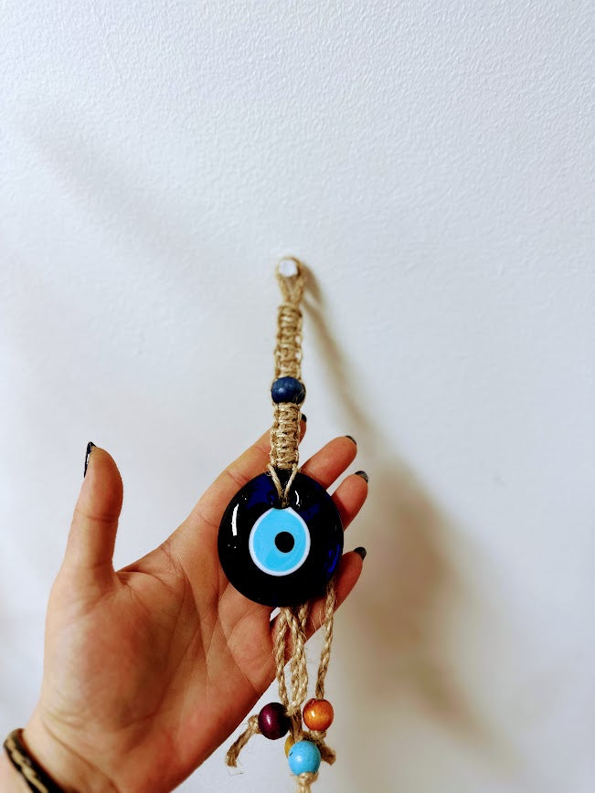 Evil Eye Hanging 6 Cm Blue Bead