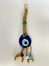 Evil Eye Hanging 6 Cm Green Bead