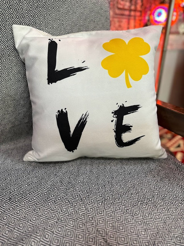 Cushion Covers Clover Love  Printed