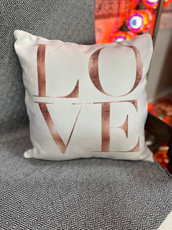 Cushion Covers Love Printed