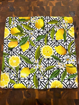 Cushion Covers Lemons Printed
