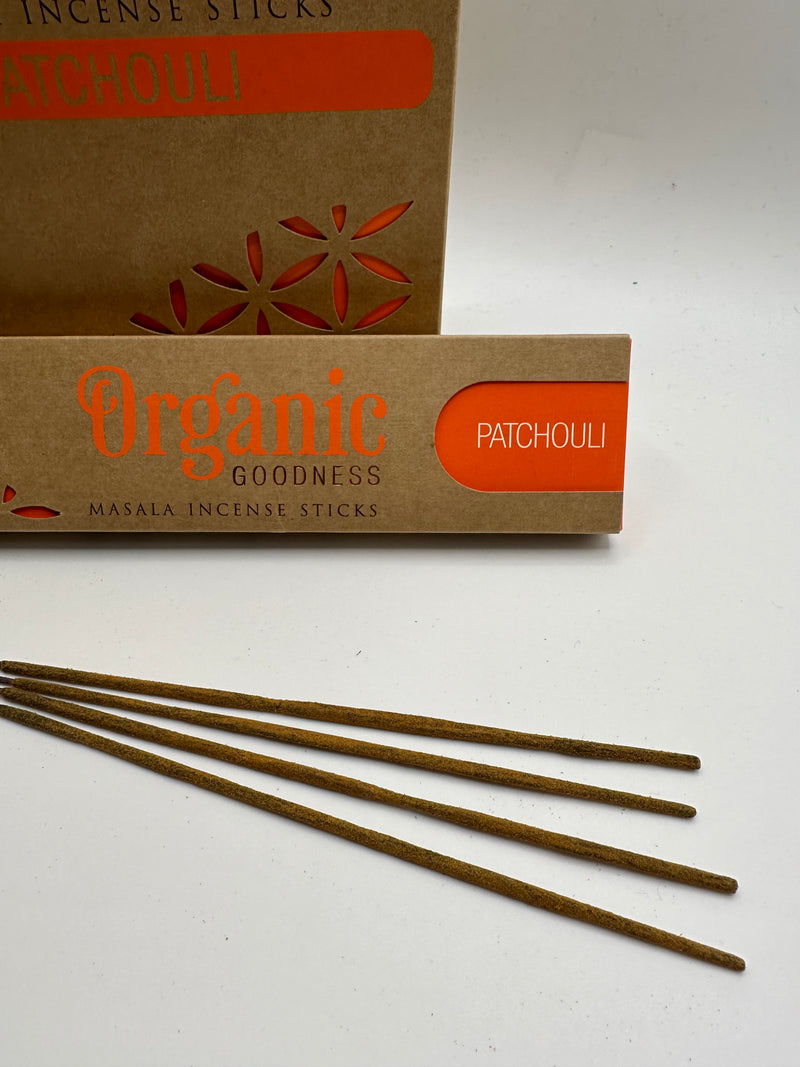 Patchouli Organik Incense Sticks