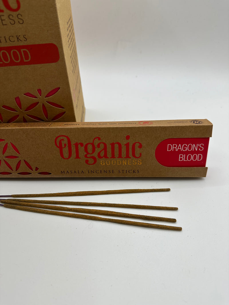Dragon`s Blood Organic Incense Sticks