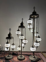 Turkish Floor Lamp with 3 Globes - M40