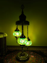 Turkish Floor Lamp with 3 Globes - Fg