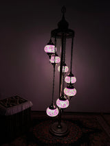 Turkish Floor Lamp with 7 Globes - Fpp