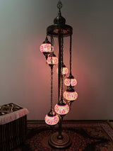 Turkish Floor Lamp with 7 Globes - Fpp