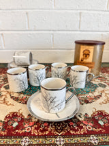 Tree of Life pattern coffee set