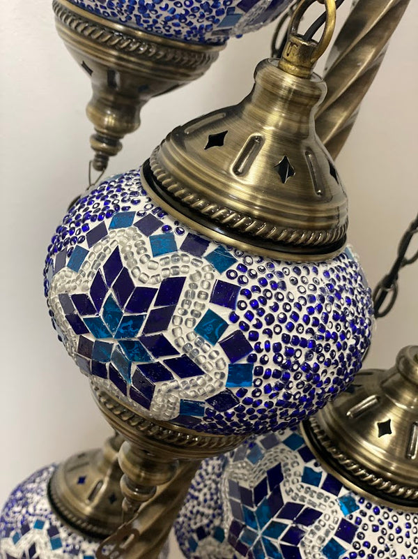 Turkish Floor Lamps- 5 pieces Blue Star