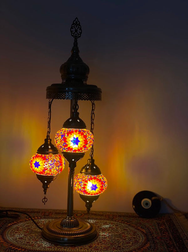 Turkish Floor Lamps 3 pieces - Multicolour