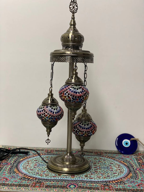 Turkish Floor Lamps 3 pieces - Traditional Multicolour
