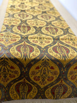 Table Runner - Mustard Tulip Design