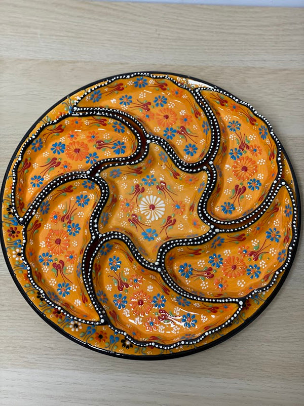 Ceramic Dip Set- Orange