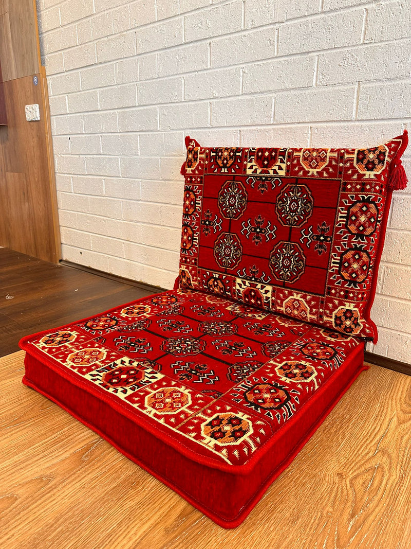 Single Cushion Set ( Red Elegance )