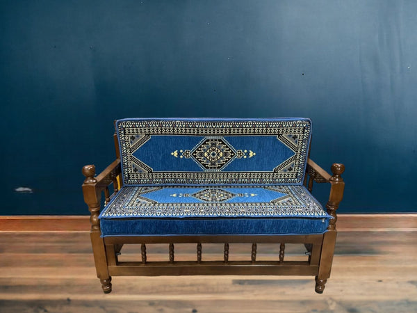 Double Cushion Set ( Blue )