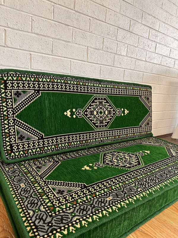 Double Cushion Set ( Green )
