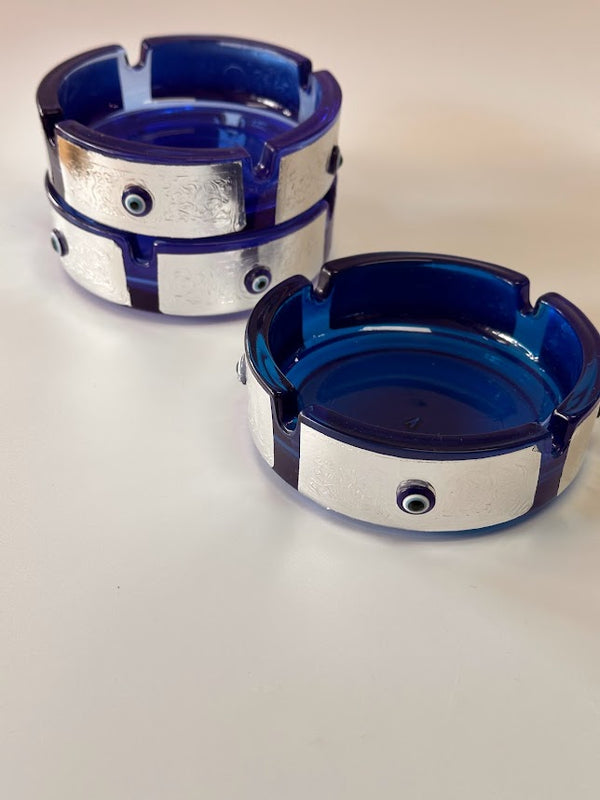 Evil Eye Glass Ashtray