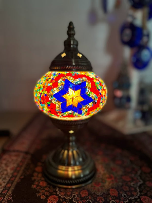 Table Lamps- Blue Star Tradational