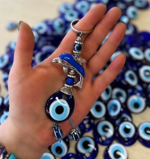 Evil Eye Keyrings Animal Design