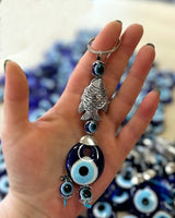 Evil Eye Keyrings Animal Design