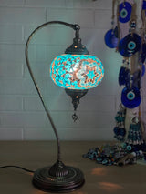 Large Swan Lamp- Turquoise