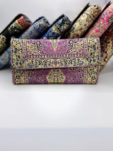 Handmade Kilim Wallet Purple